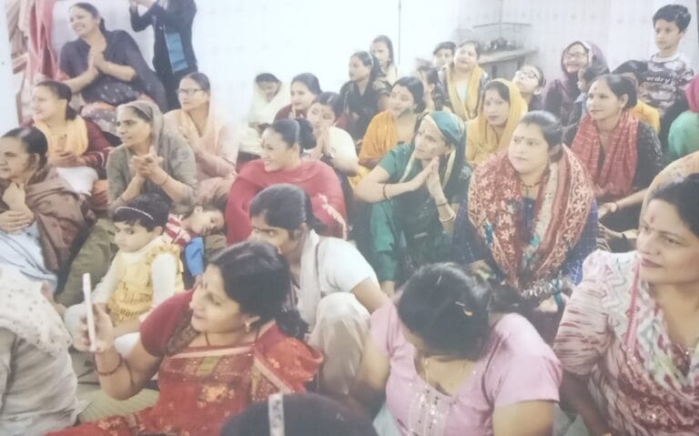 शिव शक्ति भोला मंदिर गांव रायपुर खुर्द ने 25 वां वार्षिक मूर्ति स्थापना दिवस धूमधाम से मनाया