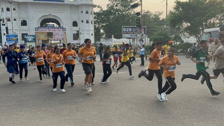 हंसाली रन 2024 को गुरुद्वारा सिंह शहीदां सोहाना मोहाली से पहले प्रोमो रन को मिली जबरदस्त प्रतिक्रिया