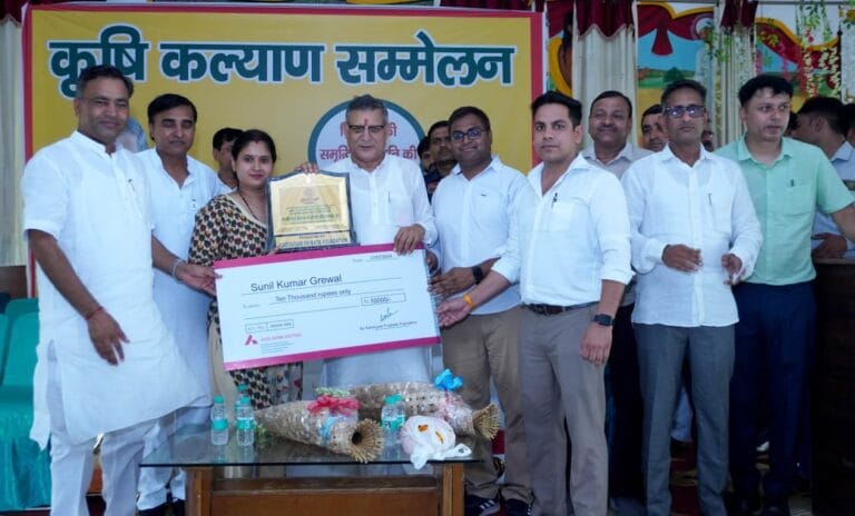 हरियाणा कृषि में नई क्रांति का ऐलानसरकार की सभी कृषि सेवाएं किसान को गांव स्तर पर ही मिलेंगी : चौधरी कंवर पाल