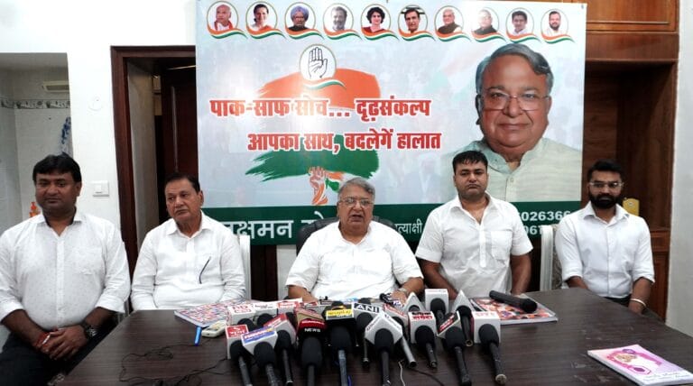 वरिष्ठ नेता लक्ष्मण गोयल ने कांग्रेस की पंचकूला सीट पर दावा ठोका