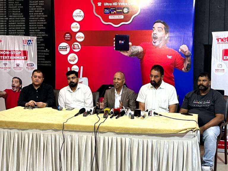 फास्टवे आईपी टीवी सेट टॉप बॉक्स के लॉन्च के साथ मनोरंजन जगत में नईं क्रांति लाया