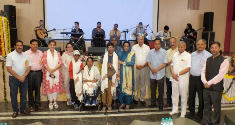 संस्कार भारती पंचकूला द्वारा दिव्यांग प्रतिभा पुरस्कार सम्मान समारोह आयोजित