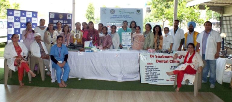 इनरव्हील क्लब ने आयोजित किया फ्री मेडिकल कैम्प, 150 से अधिक लोगों ने जांच करवाया अपना स्वास्थ्य
