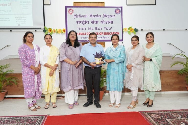 डीएससीई-36 ने एनएसएस दिवस मनाया,भाग्य से ज्यादा मजबूत है मेहनत: डॉ. नेमी चंद