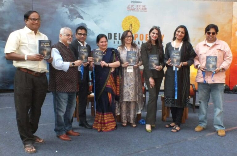 दिल्ली पोएट्री फेस्टिवल में शहर की कवयित्री डॉ. साज़ीना ख़ान की कविताओं ने बिखेरी भावनाओं की गहरी छाप