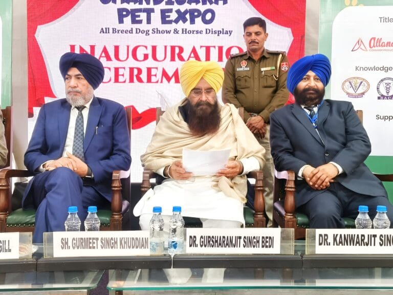 दो दिवसीय सी पेक्स- चंडीगढ़ पेट एक्सपो 2024 और 76वां ऑल ब्रीड डॉग एंड हॉर्स शो शुरू