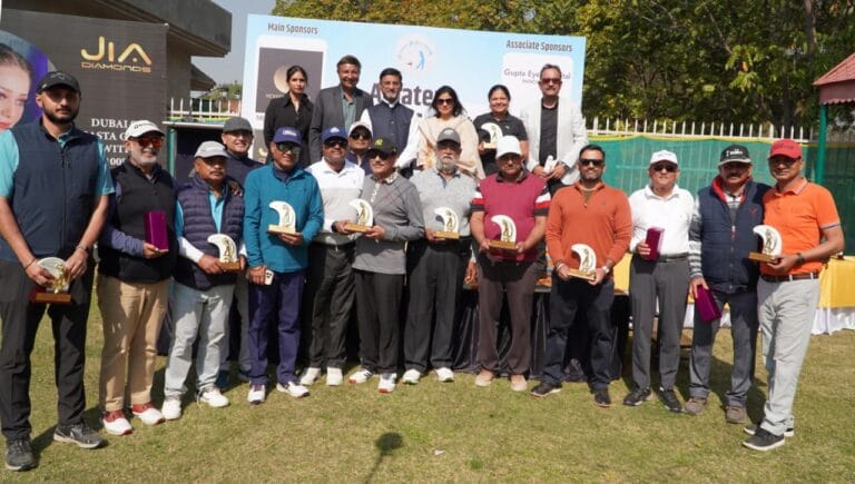 8वां एमेच्योर गोल्फर्स सोसायटी गोल्फ टूर्नामेंट आयोजित