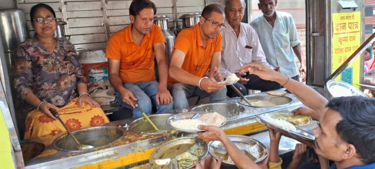 श्री श्याम करुणा फाउंडेशन द्वारा श्रद्धापूर्वक आयोजित 166वां अन्न भंडारा