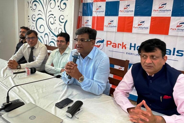 पार्क हॉस्पिटल मोहाली में अब होगा एडवांस रोबोटिक किडनी ट्रांसप्लांट: डॉ. प्रियदर्शी रंजन