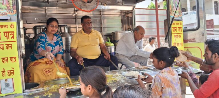 श्याम करुणा फाउंडेशन ने आयोजित 167वां अन्न भंडारा
