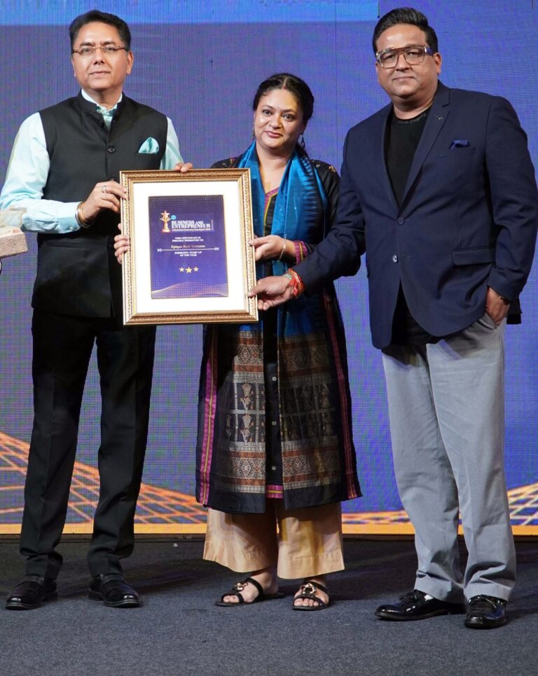 एपिक रियल वेंचर्स रियल एस्टेट एडवाइजरी और कंसल्टिंग में ‘एमर्जिंग स्टार्ट-आप ऑफ द ईयर’ अवार्ड से सम्मानित