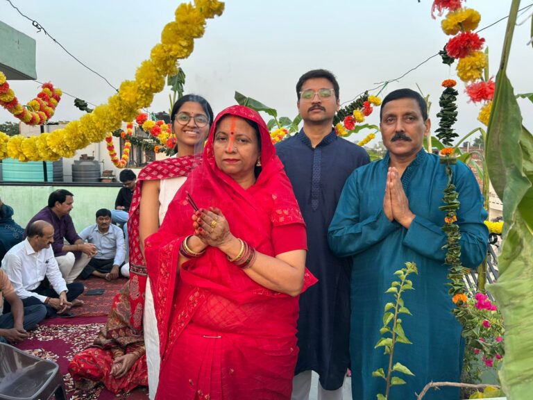 महापर्व छठ पूजा से सामाजिक समरसता,सौहार्द्र और सदाचारी जीवन का संदेश मिलता है : प्रभुनाथ शाही