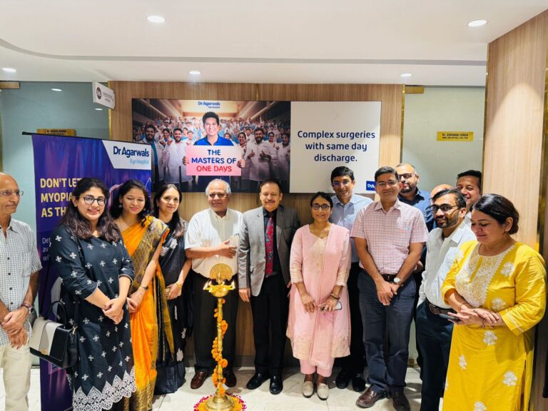 डॉ. अग्रवाल्स आई हॉस्पिटल ने बच्चों में दृष्टिदोष की बढ़ती समस्या को देखते हुए चंडीगढ़ में विशेष मायोपिया क्लिनिक का शुभारंभ किया