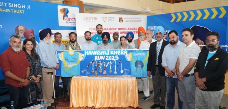 हंसाली साहिब ट्रस्ट की ओर से नशामुक्त पंजाब और कैंसर जागरूकता को समर्पित लिए हंसाली खेलों का आयोजन