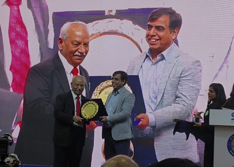 दिल्ली ट्रेड फेयर में चंडीगढ़ के सुरिंदर वर्मा चैंपियन ऑफ इन्वेस्टर एजुकेशन एंड अवेयरनेस–2025 सम्मान से गए नवाज़े