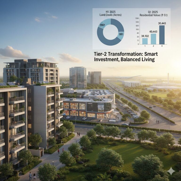 टियर-2 शहर बन रहे रियल एस्टेट के नए केंद्र, निवेश और बेहतर जीवनशैली का बढ़ा भरोसा