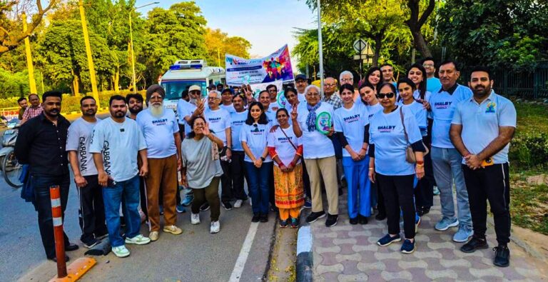 विश्व किडनी दिवस: सुखना झील पर वॉकथॉन में 100 लोगों ने भाग लिया