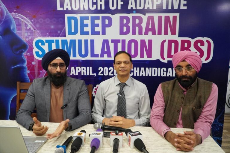हीलिंग हॉस्पिटल चंडीगढ़ ने पार्किंसंस रोग के लिए एडेप्टिव डीबीएस की शुरुआत की